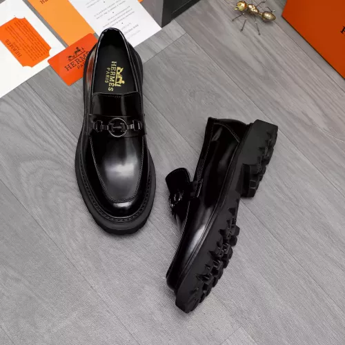 Cheap Hermes Leather Shoes For Men #1329875 Replica Wholesale [$125.00 USD] [ITEM#1329875] on Replica Hermes Leather Shoes