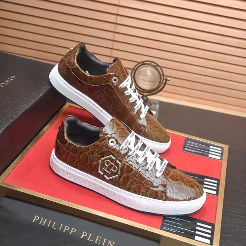 Cheap Philipp Plein PP Casual Shoes For Men #1329877 Replica Wholesale [$82.00 USD] [ITEM#1329877] on Replica Philipp Plein PP Casual Shoes