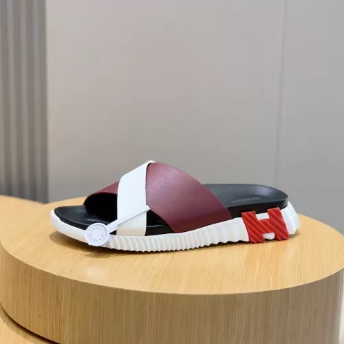 Cheap Hermes Slippers For Men #1329888 Replica Wholesale [$68.00 USD] [ITEM#1329888] on Replica Hermes Slippers
