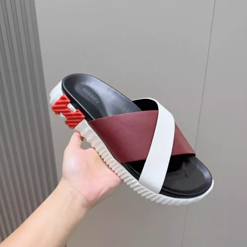Cheap Hermes Slippers For Men #1329888 Replica Wholesale [$68.00 USD] [ITEM#1329888] on Replica Hermes Slippers