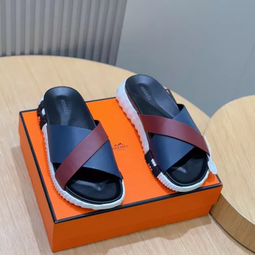 Cheap Hermes Slippers For Men #1329889 Replica Wholesale [$68.00 USD] [ITEM#1329889] on Replica Hermes Slippers
