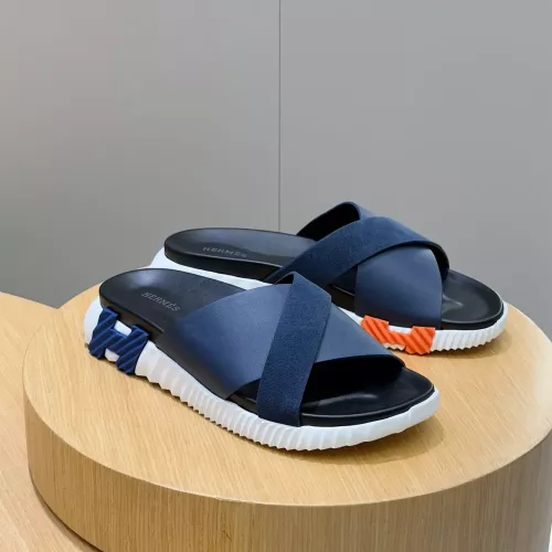 Cheap Hermes Slippers For Men #1329890 Replica Wholesale [$68.00 USD] [ITEM#1329890] on Replica Hermes Slippers