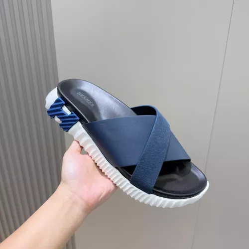 Cheap Hermes Slippers For Men #1329890 Replica Wholesale [$68.00 USD] [ITEM#1329890] on Replica Hermes Slippers