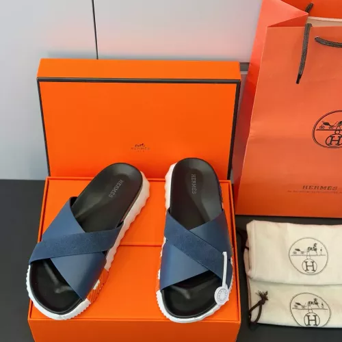 Cheap Hermes Slippers For Men #1329890 Replica Wholesale [$68.00 USD] [ITEM#1329890] on Replica Hermes Slippers