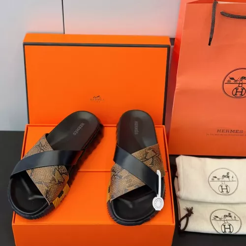 Cheap Hermes Slippers For Men #1329892 Replica Wholesale [$68.00 USD] [ITEM#1329892] on Replica Hermes Slippers