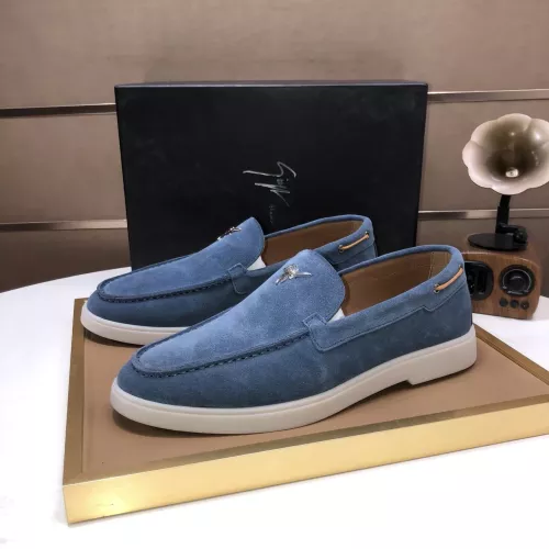 Cheap Giuseppe Zanotti GZ Leather Shoes For Men #1329907 Replica Wholesale [$102.00 USD] [ITEM#1329907] on Replica Giuseppe Zanotti GZ Leather Shoes