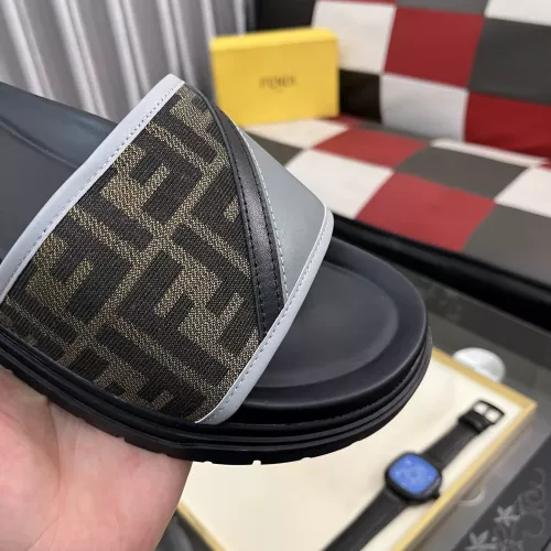 Cheap Fendi Slippers For Men #1329926 Replica Wholesale [$60.00 USD] [ITEM#1329926] on Replica Fendi Slippers