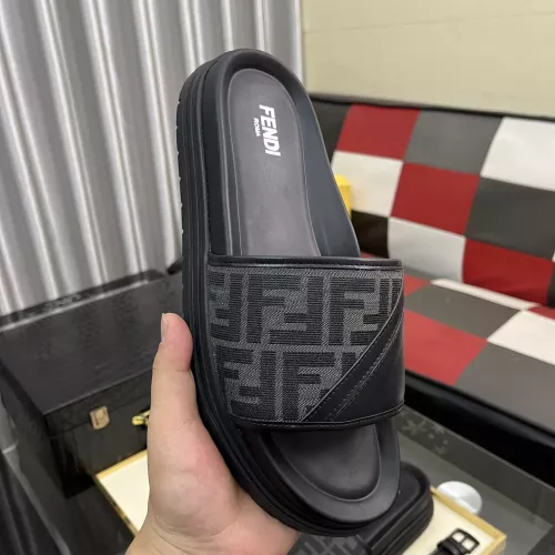 Cheap Fendi Slippers For Men #1329933 Replica Wholesale [$60.00 USD] [ITEM#1329933] on Replica Fendi Slippers