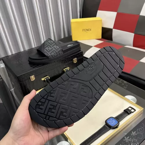 Cheap Fendi Slippers For Men #1329933 Replica Wholesale [$60.00 USD] [ITEM#1329933] on Replica Fendi Slippers