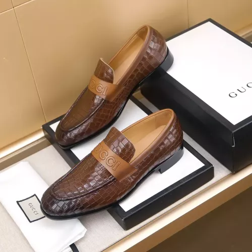 Cheap Gucci Oxfords Shoes For Men #1330027 Replica Wholesale [$88.00 USD] [ITEM#1330027] on Replica Gucci Oxfords Shoes