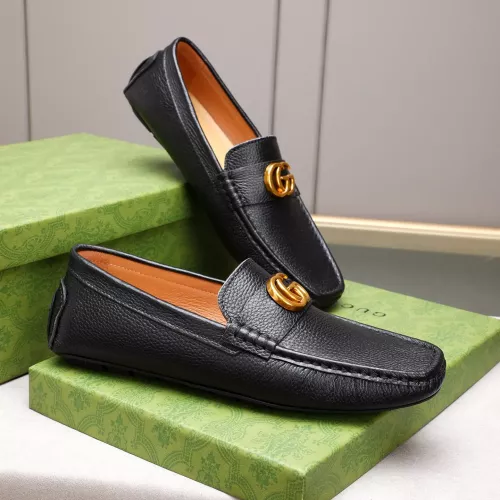 Cheap Gucci Oxfords Shoes For Men #1330077 Replica Wholesale [$80.00 USD] [ITEM#1330077] on Replica Gucci Oxfords Shoes