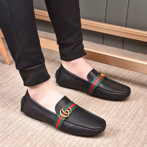 Cheap Gucci Oxfords Shoes For Men #1330079 Replica Wholesale [$80.00 USD] [ITEM#1330079] on Replica Gucci Oxfords Shoes