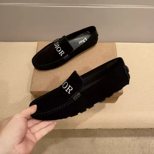 Cheap Christian Dior Leather Shoes For Men #1330111 Replica Wholesale [$72.00 USD] [ITEM#1330111] on Replica Christian Dior Leather Shoes