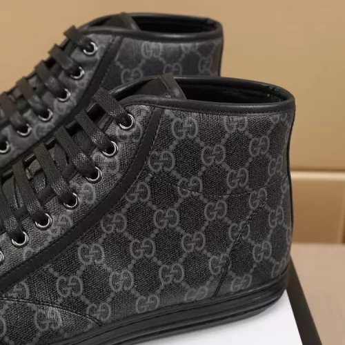 Cheap Gucci High Tops Shoes For Men #1330142 Replica Wholesale [$72.00 USD] [ITEM#1330142] on Replica Gucci High Tops Shoes