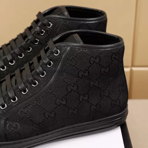 Cheap Gucci High Tops Shoes For Men #1330143 Replica Wholesale [$72.00 USD] [ITEM#1330143] on Replica Gucci High Tops Shoes