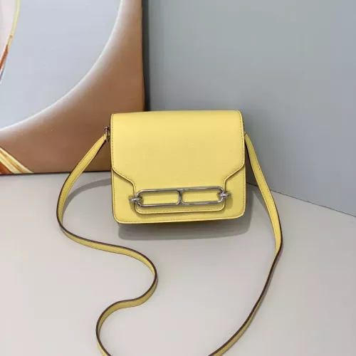 Hermes AAA Quality Messenger Bags In Silver For Women #1330164