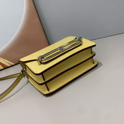 Cheap Hermes AAA Quality Messenger Bags In Silver For Women #1330164 Replica Wholesale [$72.00 USD] [ITEM#1330164] on Replica Hermes AAA Quality Messenger Bags