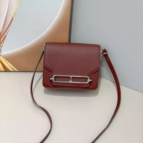 Hermes AAA Quality Messenger Bags In Silver For Women #1330172
