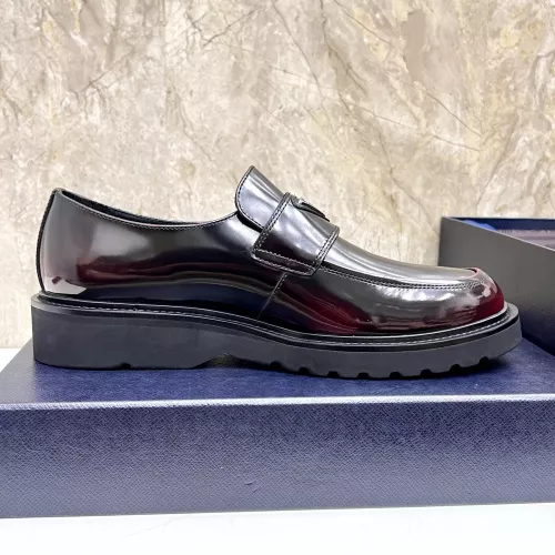 Cheap Prada Leather Shoes For Men #1330236 Replica Wholesale [$155.00 USD] [ITEM#1330236] on Replica Prada Leather Shoes