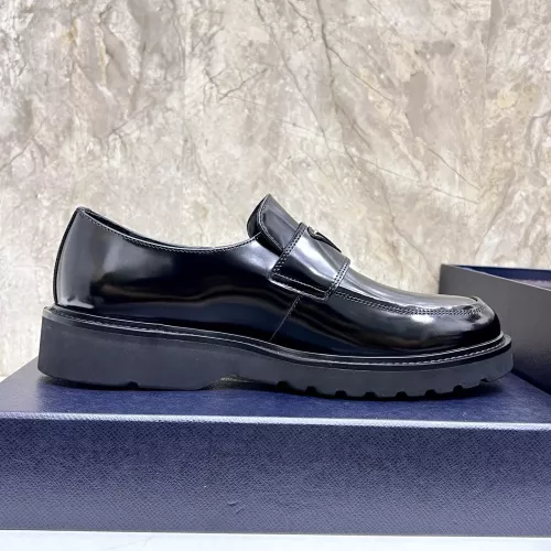 Cheap Prada Leather Shoes For Men #1330237 Replica Wholesale [$155.00 USD] [ITEM#1330237] on Replica Prada Leather Shoes