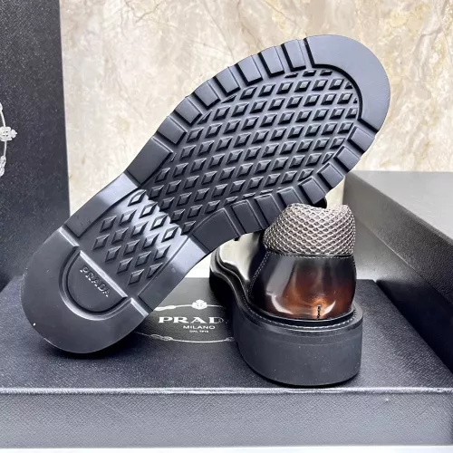 Cheap Prada Leather Shoes For Men #1330378 Replica Wholesale [$155.00 USD] [ITEM#1330378] on Replica Prada Leather Shoes