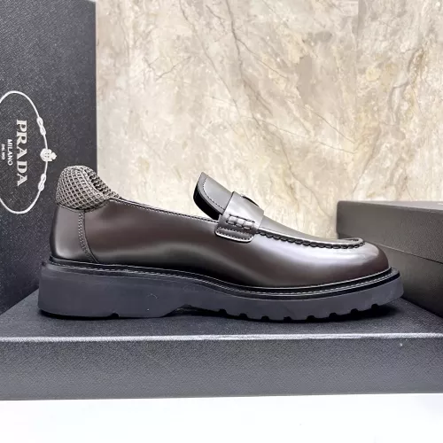 Cheap Prada Leather Shoes For Men #1330380 Replica Wholesale [$155.00 USD] [ITEM#1330380] on Replica Prada Leather Shoes