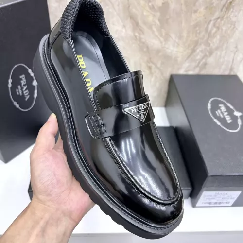 Cheap Prada Leather Shoes For Men #1330381 Replica Wholesale [$155.00 USD] [ITEM#1330381] on Replica Prada Leather Shoes
