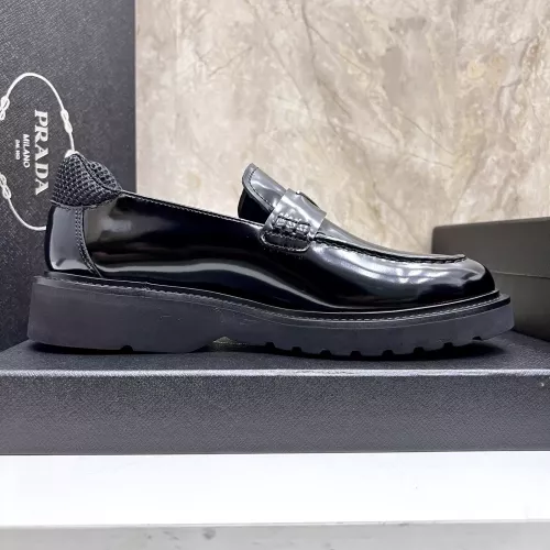 Cheap Prada Leather Shoes For Men #1330381 Replica Wholesale [$155.00 USD] [ITEM#1330381] on Replica Prada Leather Shoes