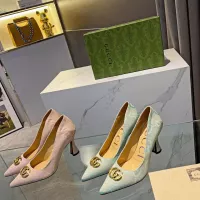 Cheap Gucci High-Heeled Shoes For Women #1320197 Replica Wholesale [$80.00 USD] [ITEM#1320197] on Replica Gucci High-Heeled Shoes