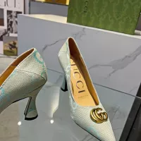 Cheap Gucci High-Heeled Shoes For Women #1320198 Replica Wholesale [$80.00 USD] [ITEM#1320198] on Replica Gucci High-Heeled Shoes