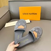 Cheap Louis Vuitton Slippers For Women #1320207 Replica Wholesale [$80.00 USD] [ITEM#1320207] on Replica Louis Vuitton Slippers