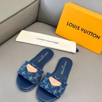 Cheap Louis Vuitton Slippers For Women #1320208 Replica Wholesale [$80.00 USD] [ITEM#1320208] on Replica Louis Vuitton Slippers