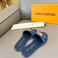 Cheap Louis Vuitton Slippers For Women #1320208 Replica Wholesale [$80.00 USD] [ITEM#1320208] on Replica Louis Vuitton Slippers