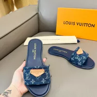 Cheap Louis Vuitton Slippers For Women #1320208 Replica Wholesale [$80.00 USD] [ITEM#1320208] on Replica Louis Vuitton Slippers