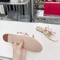 Cheap Valentino Slippers For Women #1320211 Replica Wholesale [$72.00 USD] [ITEM#1320211] on Replica Valentino Slippers