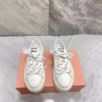 Cheap MIU MIU Casual Shoes For Women #1320214 Replica Wholesale [$96.00 USD] [ITEM#1320214] on Replica MIU MIU Casual Shoes