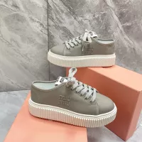 Cheap MIU MIU Casual Shoes For Women #1320216 Replica Wholesale [$96.00 USD] [ITEM#1320216] on Replica MIU MIU Casual Shoes