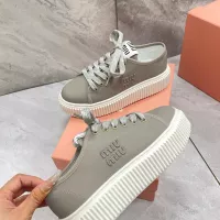 Cheap MIU MIU Casual Shoes For Women #1320216 Replica Wholesale [$96.00 USD] [ITEM#1320216] on Replica MIU MIU Casual Shoes