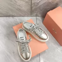 Cheap MIU MIU Casual Shoes For Women #1320217 Replica Wholesale [$96.00 USD] [ITEM#1320217] on Replica MIU MIU Casual Shoes