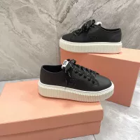 Cheap MIU MIU Casual Shoes For Women #1320218 Replica Wholesale [$96.00 USD] [ITEM#1320218] on Replica MIU MIU Casual Shoes