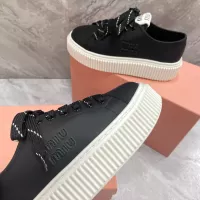 Cheap MIU MIU Casual Shoes For Women #1320218 Replica Wholesale [$96.00 USD] [ITEM#1320218] on Replica MIU MIU Casual Shoes
