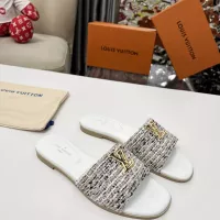 Cheap Louis Vuitton Slippers For Women #1320220 Replica Wholesale [$85.00 USD] [ITEM#1320220] on Replica Louis Vuitton Slippers