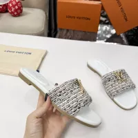 Cheap Louis Vuitton Slippers For Women #1320220 Replica Wholesale [$85.00 USD] [ITEM#1320220] on Replica Louis Vuitton Slippers