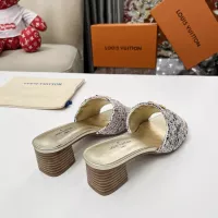 Cheap Louis Vuitton Slippers For Women #1320223 Replica Wholesale [$88.00 USD] [ITEM#1320223] on Replica Louis Vuitton Slippers