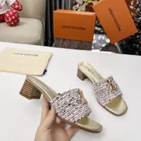 Cheap Louis Vuitton Slippers For Women #1320223 Replica Wholesale [$88.00 USD] [ITEM#1320223] on Replica Louis Vuitton Slippers