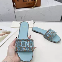 Cheap Fendi Slippers For Women #1320229 Replica Wholesale [$82.00 USD] [ITEM#1320229] on Replica Fendi Slippers