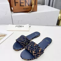 Cheap Fendi Slippers For Women #1320230 Replica Wholesale [$82.00 USD] [ITEM#1320230] on Replica Fendi Slippers
