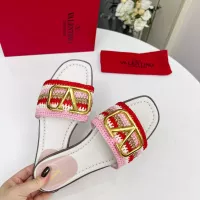 Cheap Valentino Slippers For Women #1320232 Replica Wholesale [$92.00 USD] [ITEM#1320232] on Replica Valentino Slippers