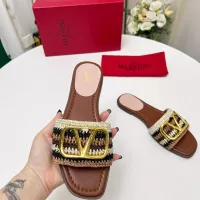 Cheap Valentino Slippers For Women #1320233 Replica Wholesale [$92.00 USD] [ITEM#1320233] on Replica Valentino Slippers