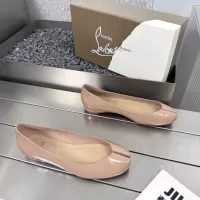 Cheap Christian Louboutin Flat Shoes For Women #1320239 Replica Wholesale [$102.00 USD] [ITEM#1320239] on Replica Christian Louboutin Flat Shoes
